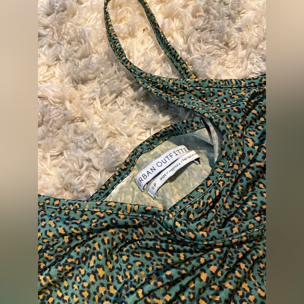 Cheetah Urban Outfitters Crop Top
